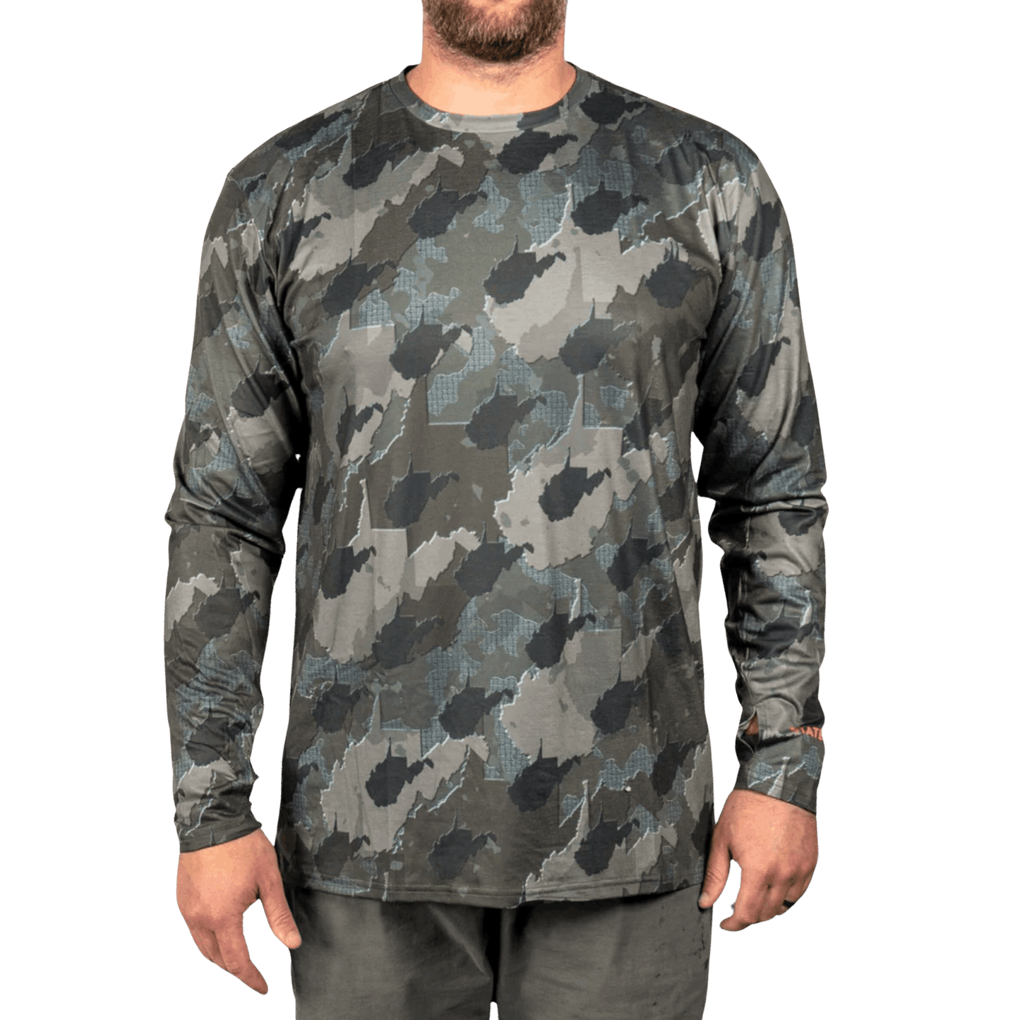 West Virginia Camo - Long Sleeve Shirt