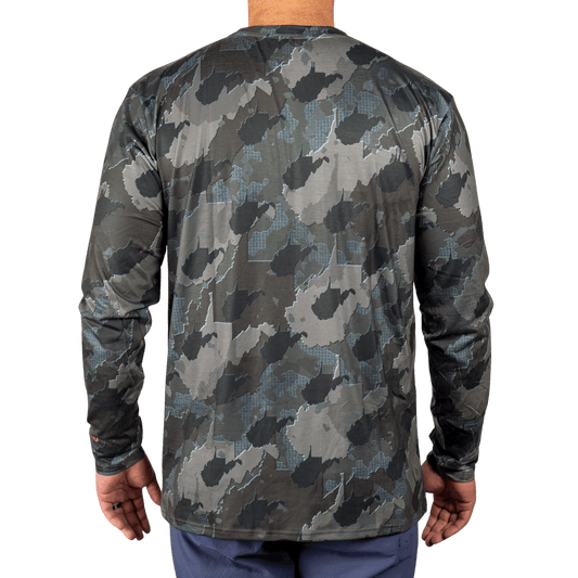 West Virginia Camo - Long Sleeve Shirt