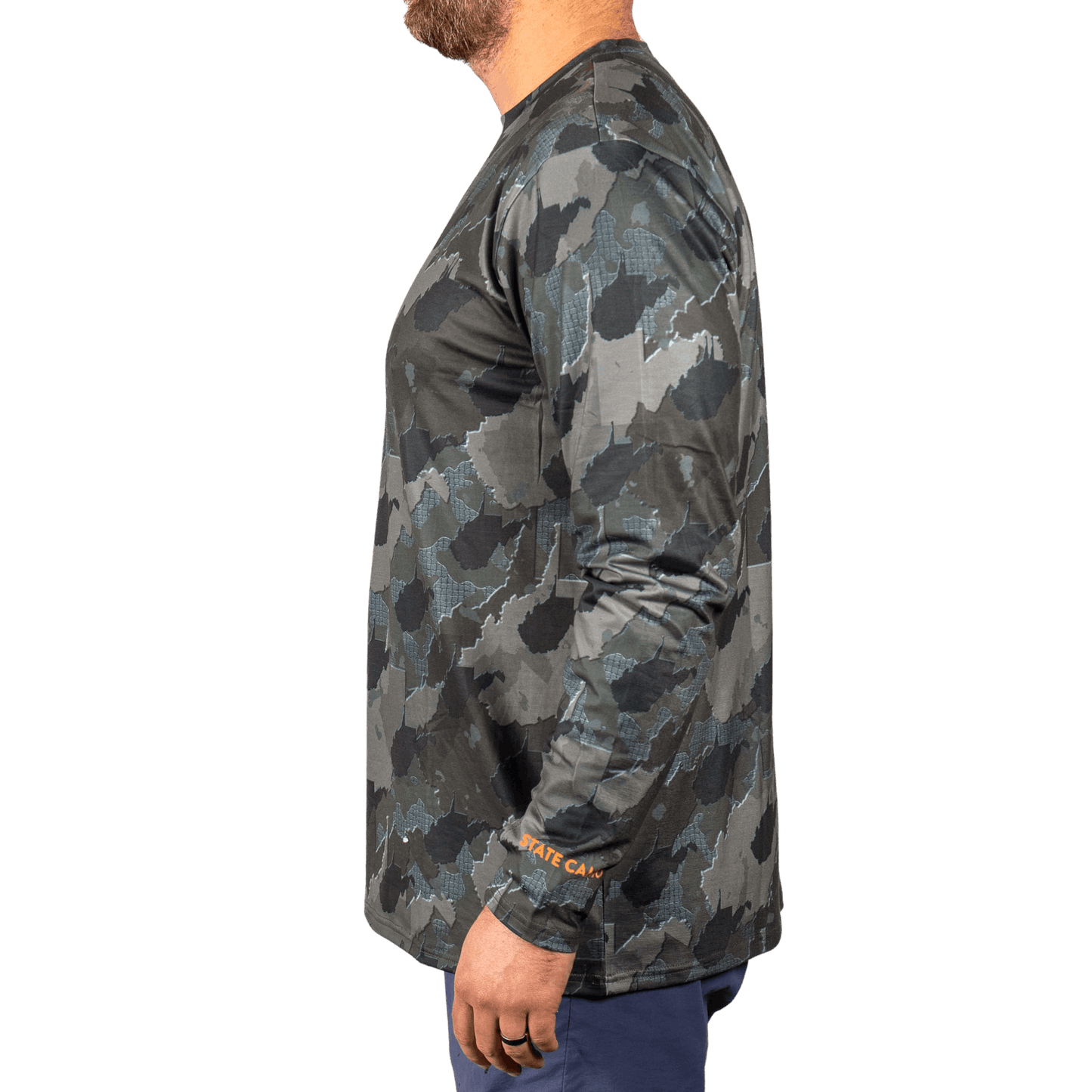 West Virginia Camo - Long Sleeve Shirt