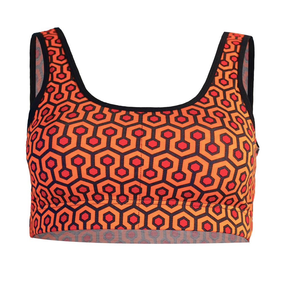 SHEATH Bamboo Hexagon Padded Comfort Bralette