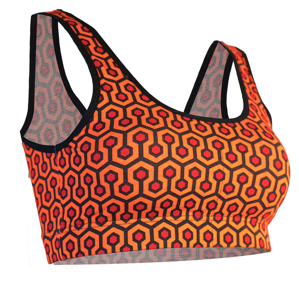 SHEATH Bamboo Hexagon Padded Comfort Bralette