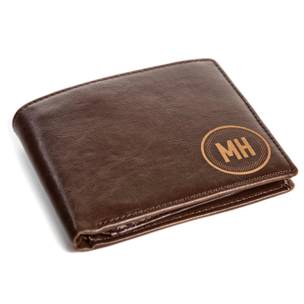 Personalized Bifold Wallet: Circle