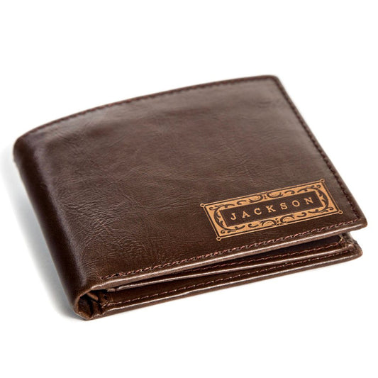 Personalized Bifold Wallet: Classic