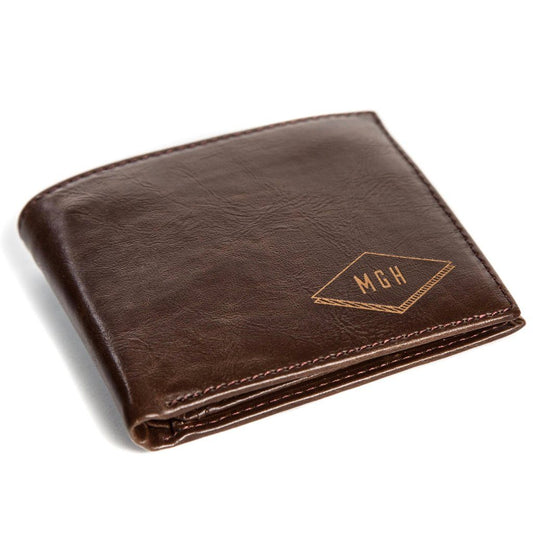 Personalized Bifold Wallet: Diamond