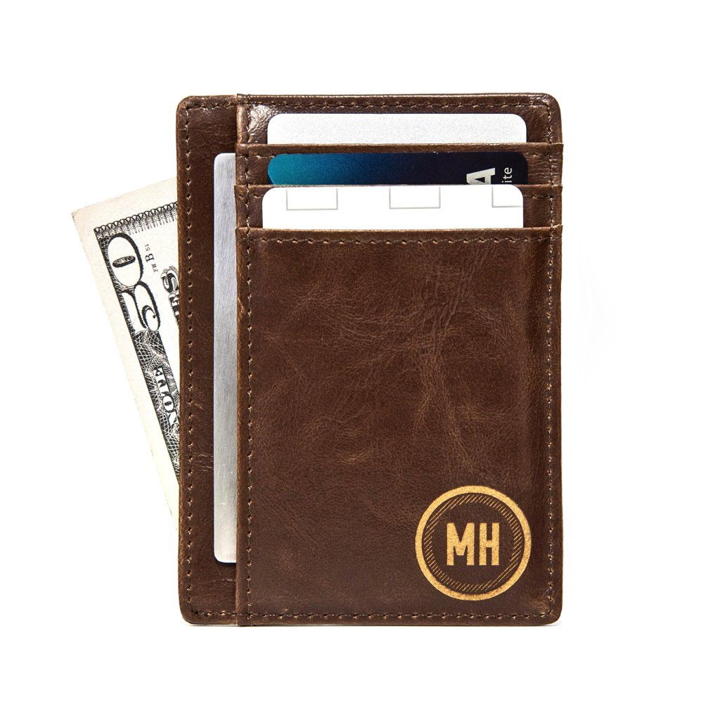 Front Pocket Wallet: Circle