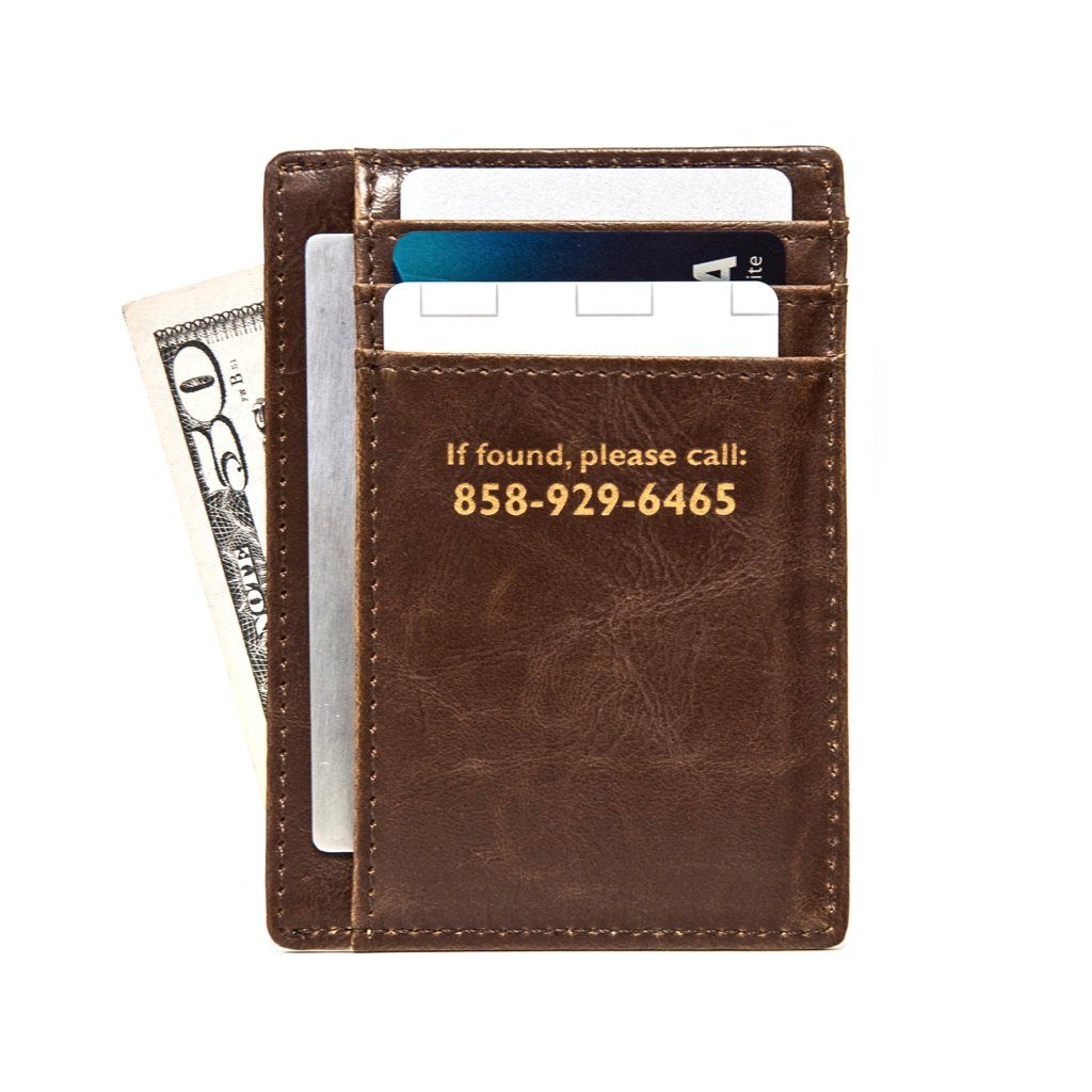Front Pocket Wallet: Number