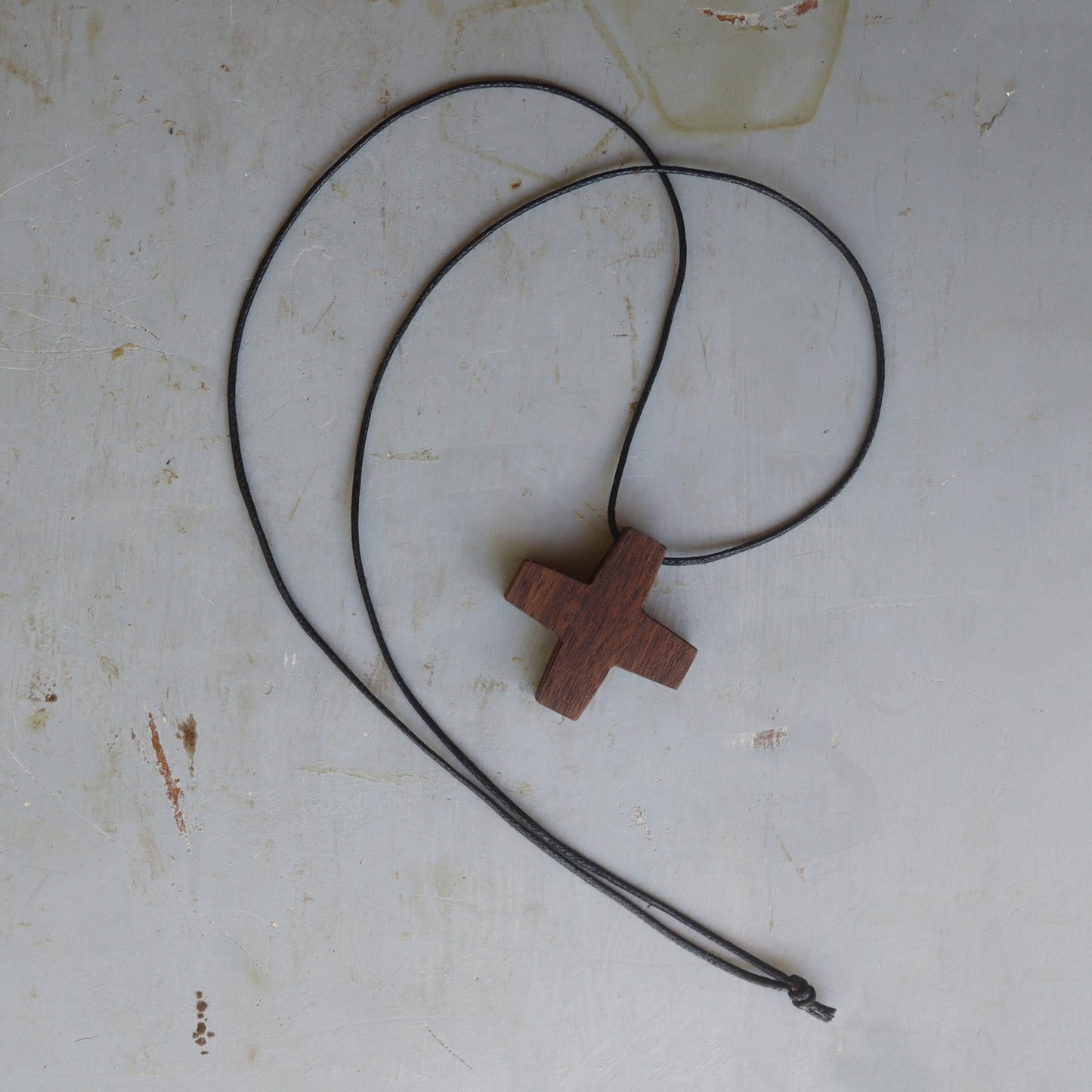Walnut Cross Necklaces