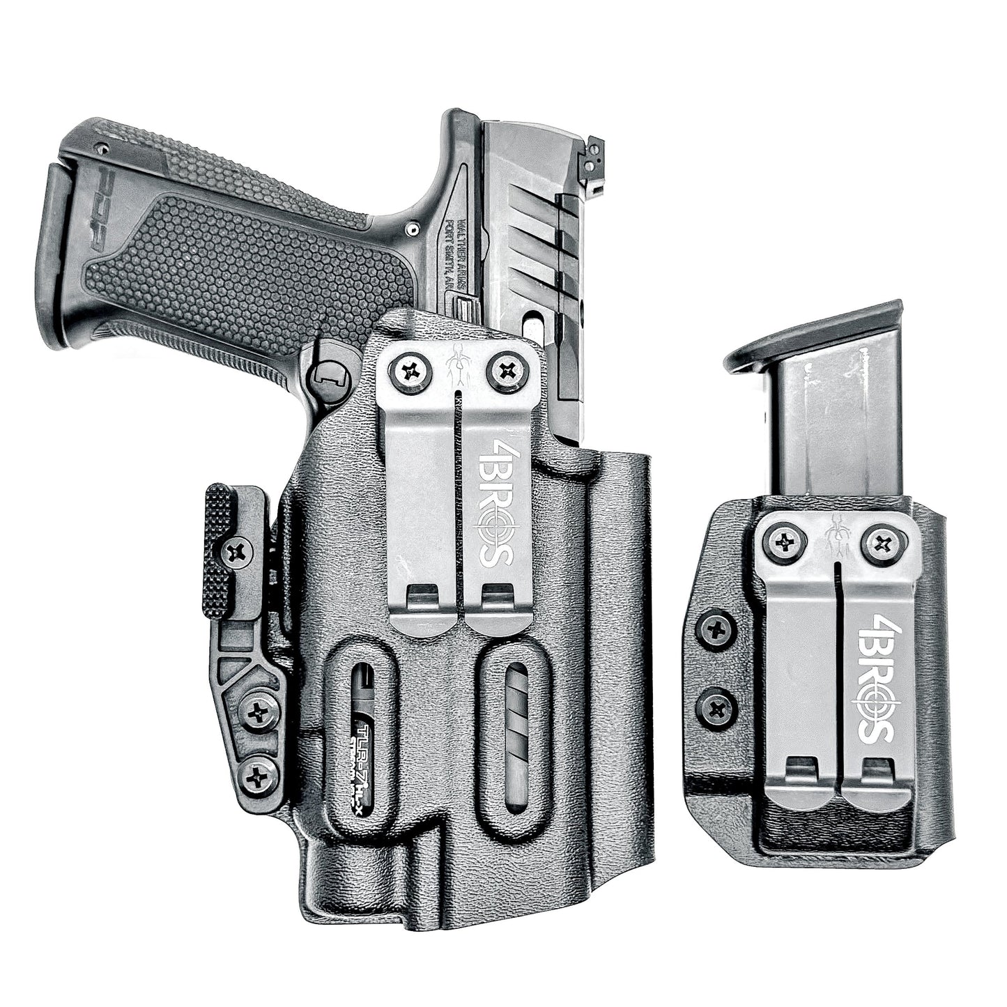 Walther PDP 4" & TLR-7 HL-X IWB Holster with Magazine Carrier Combo
