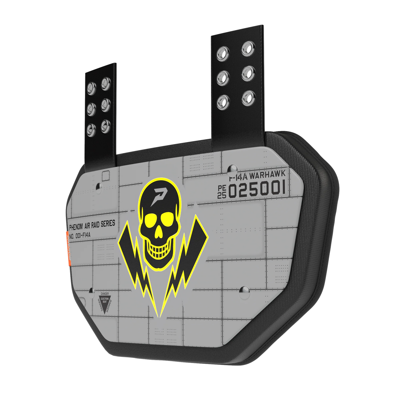 Phenom Elite Football Back Plate - Warhawk