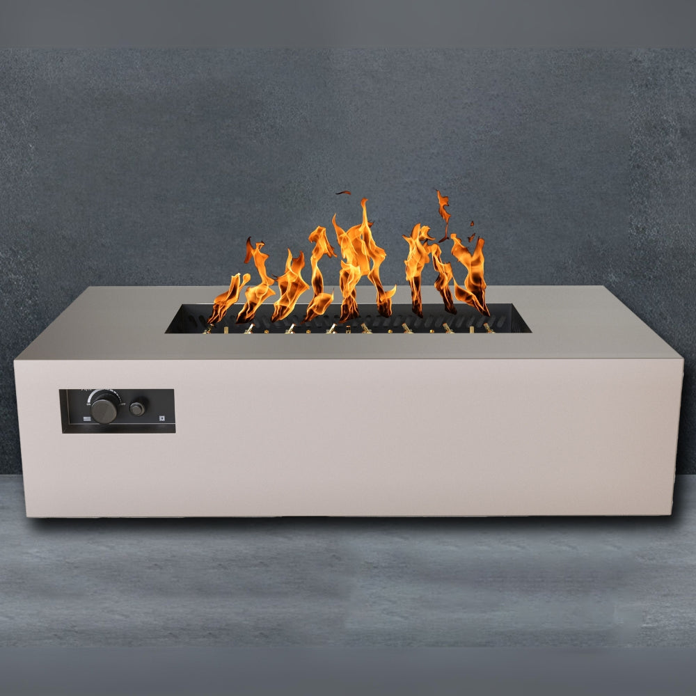 Warming Trends AON R60 60-Inch Rectangular Steel Gas Fire Pit Table