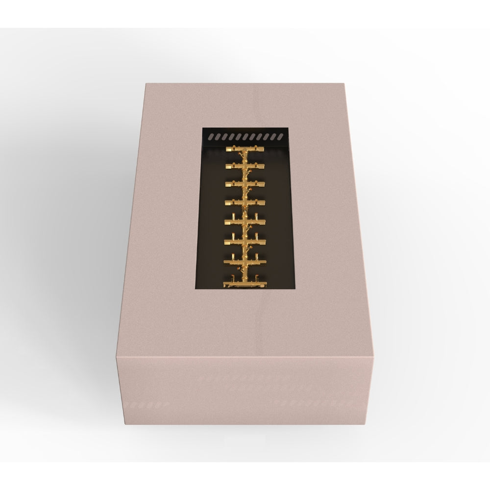 Warming Trends AON R60 60-Inch Rectangular Steel Gas Fire Pit Table