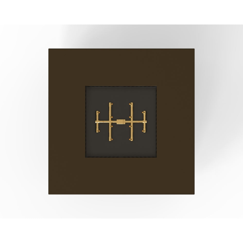 Warming Trends AON S40 40-Inch Square Steel Gas Fire Pit Table