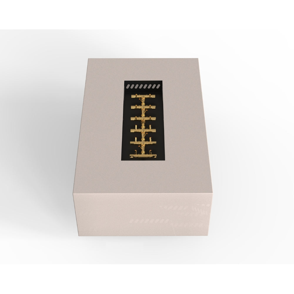 Warming Trends AON R48 48-Inch Rectangular Steel Gas Fire Pit Table