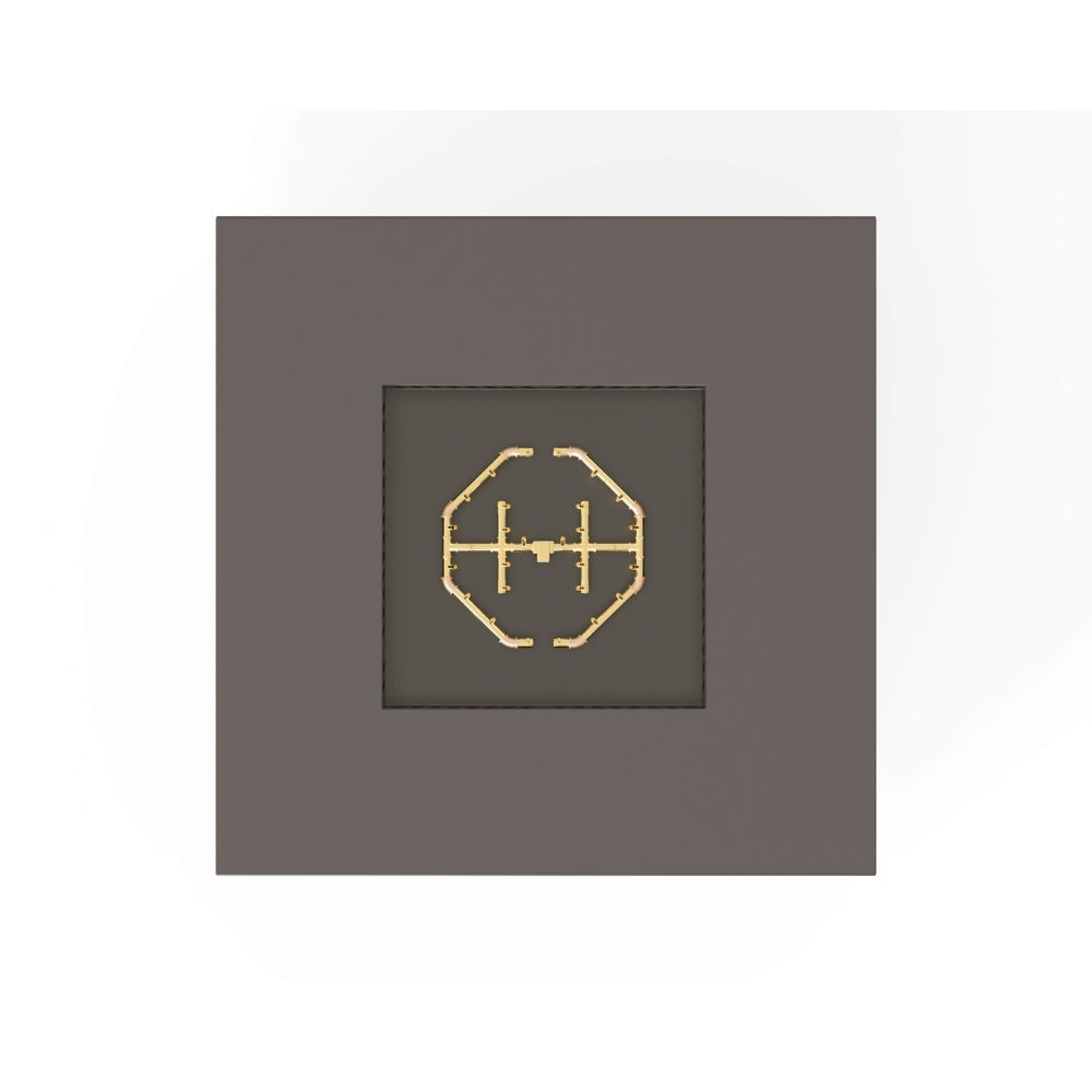 Warming Trends AON S56 56-Inch Square Steel Gas Fire Pit Table