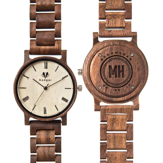 Sandalwood Links Watch: Groomsmen