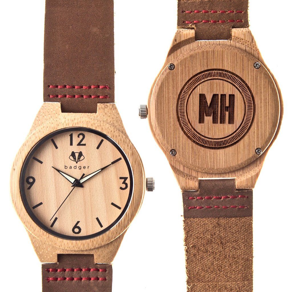 Bamboo Tailored Watch: Initials