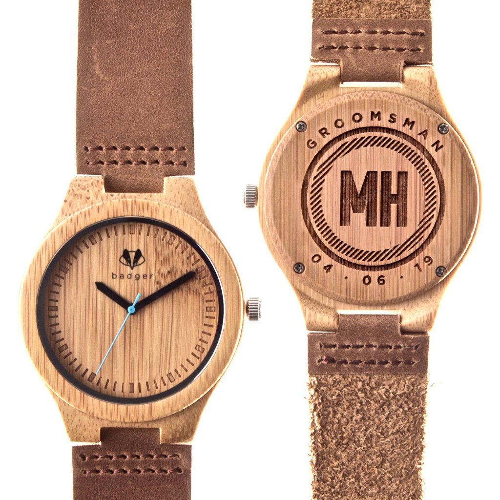 Bamboo Classic Watch: Groomsmen