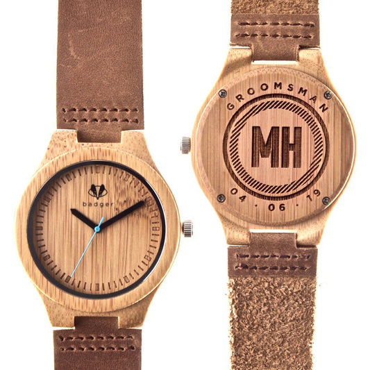 Bamboo Classic Watch: Groomsmen