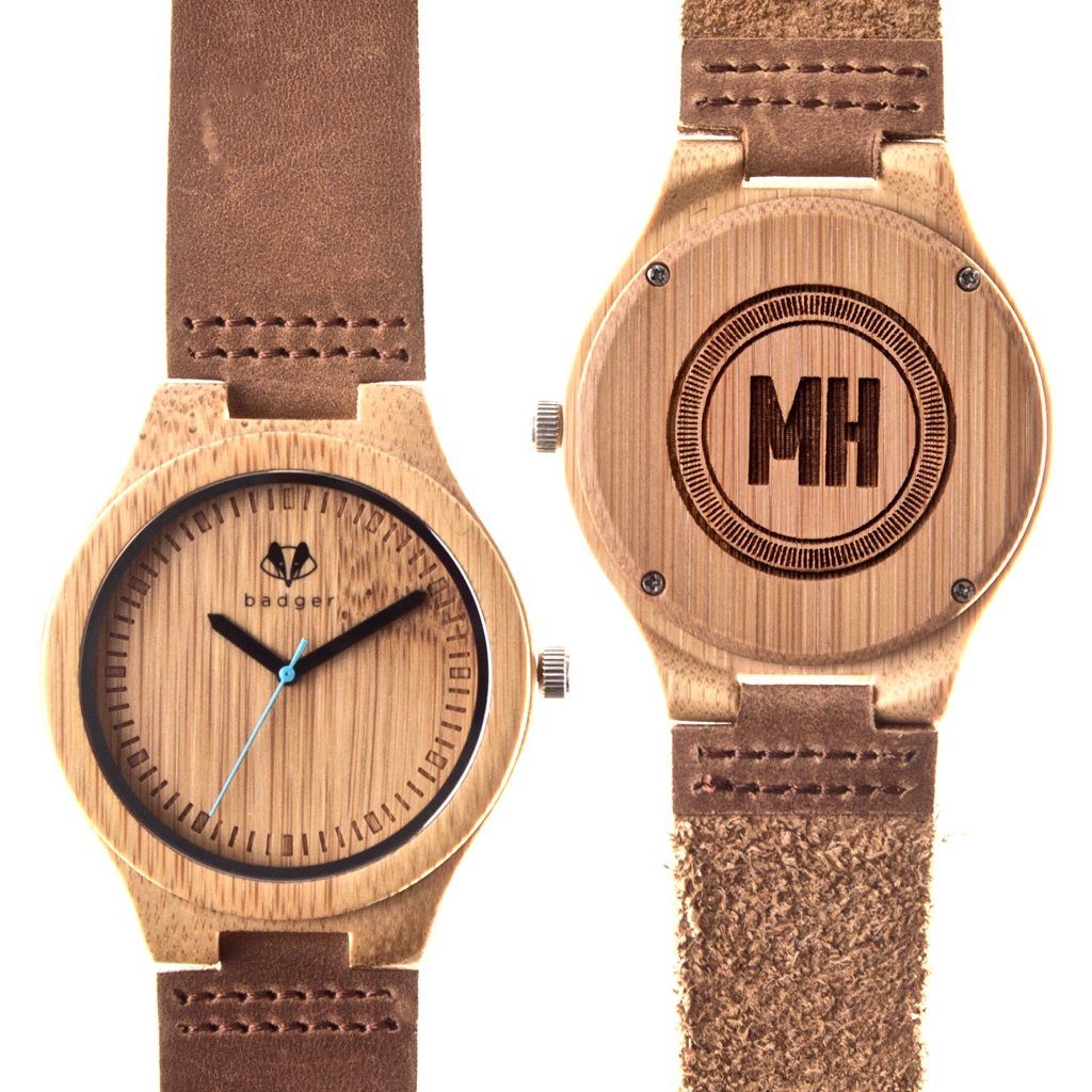 Bamboo Classic Watch: Initials