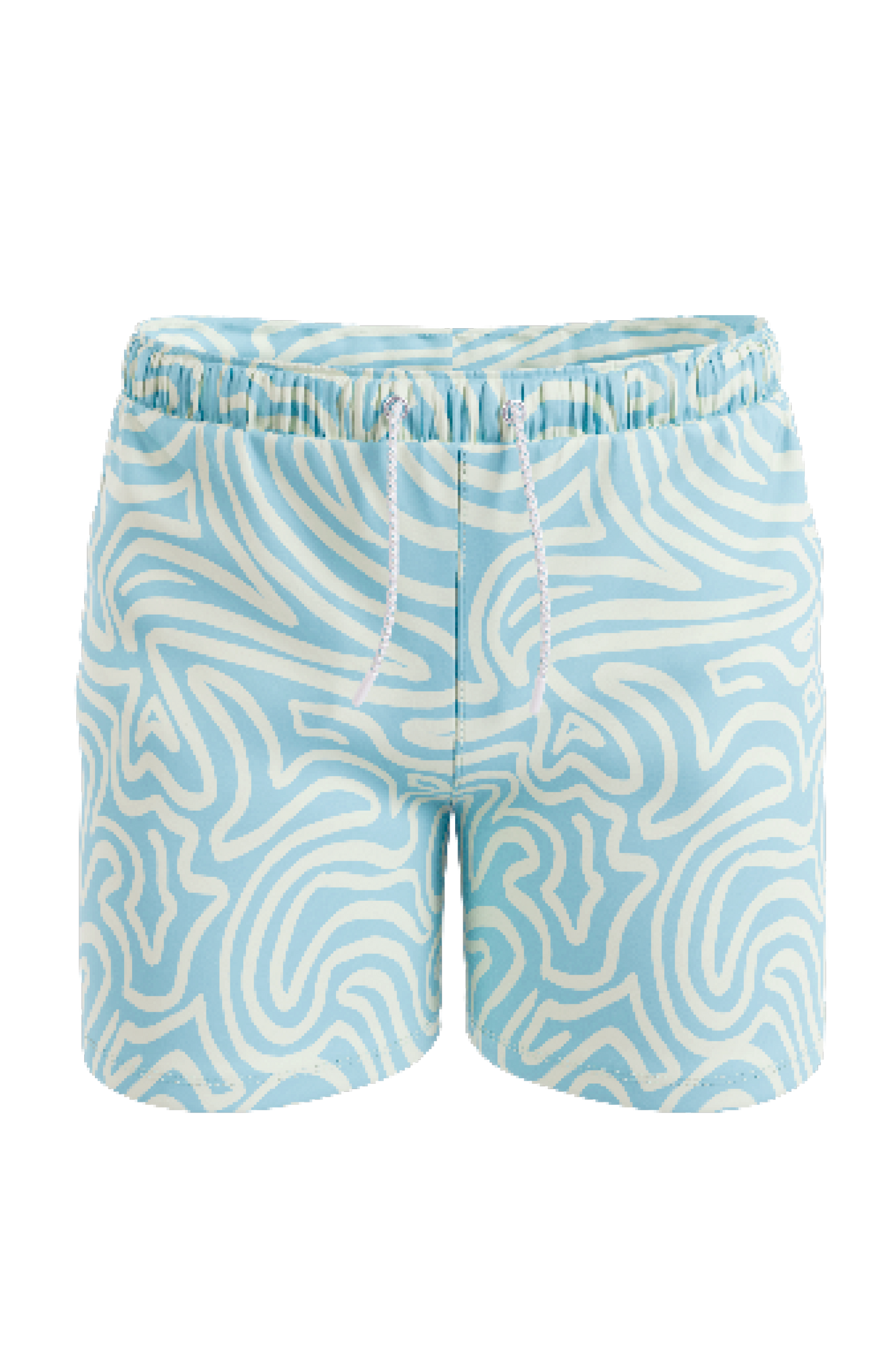 The Water Park | Neon Abstract Line Ball Hammock® Pouch 5" Swim Trunks