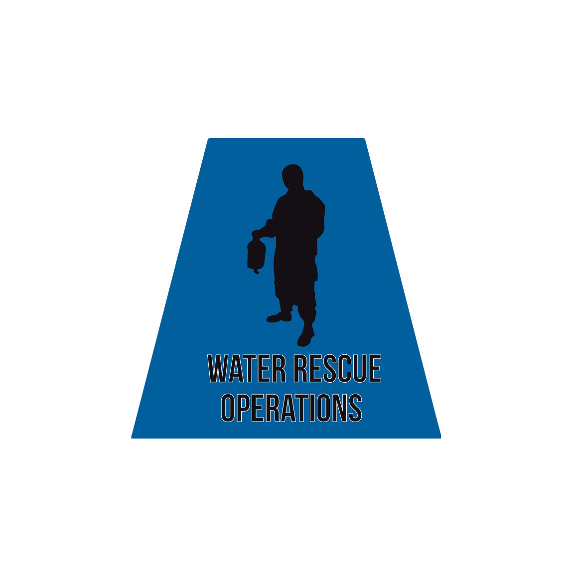WATER RESCUE OPERATIONS REFLECTIVE HELMET (TET) TETRAHEDRON