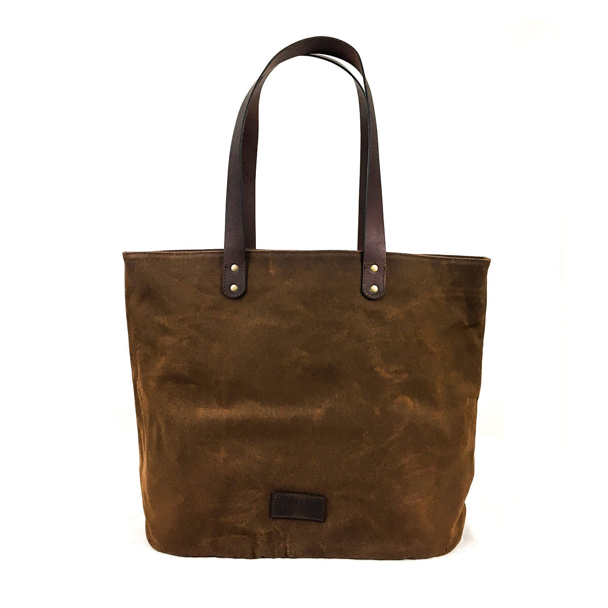 Waxed Canvas Tote Bag