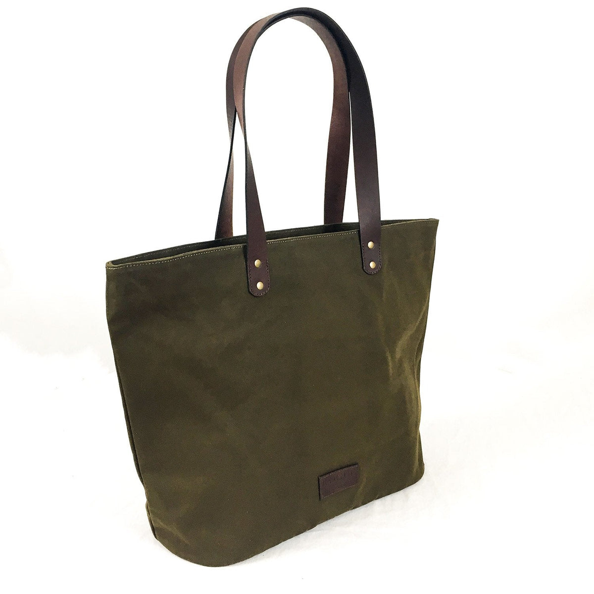 Waxed Canvas Tote Bag