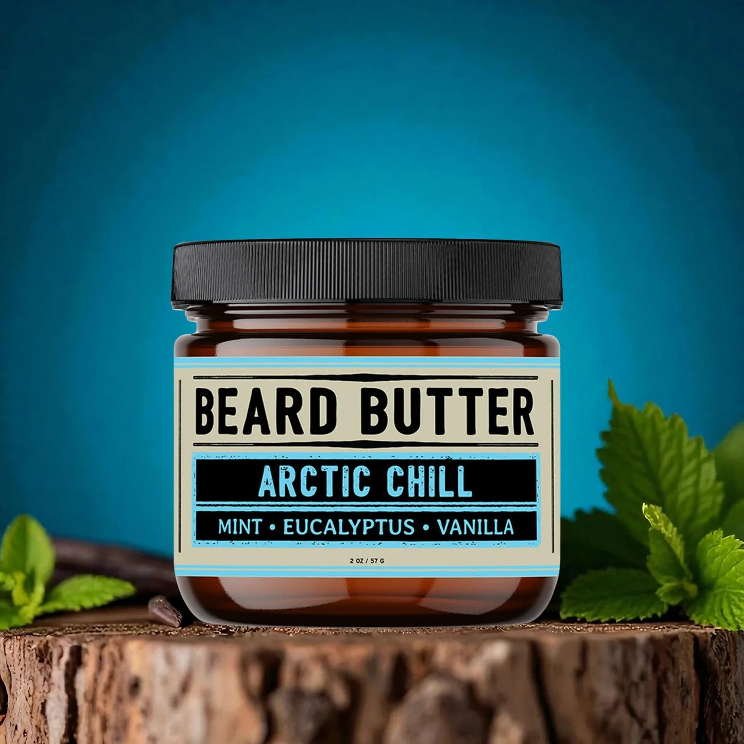 Arctic Chill Beard Butter - Mint, Eucalyptus, Vanilla