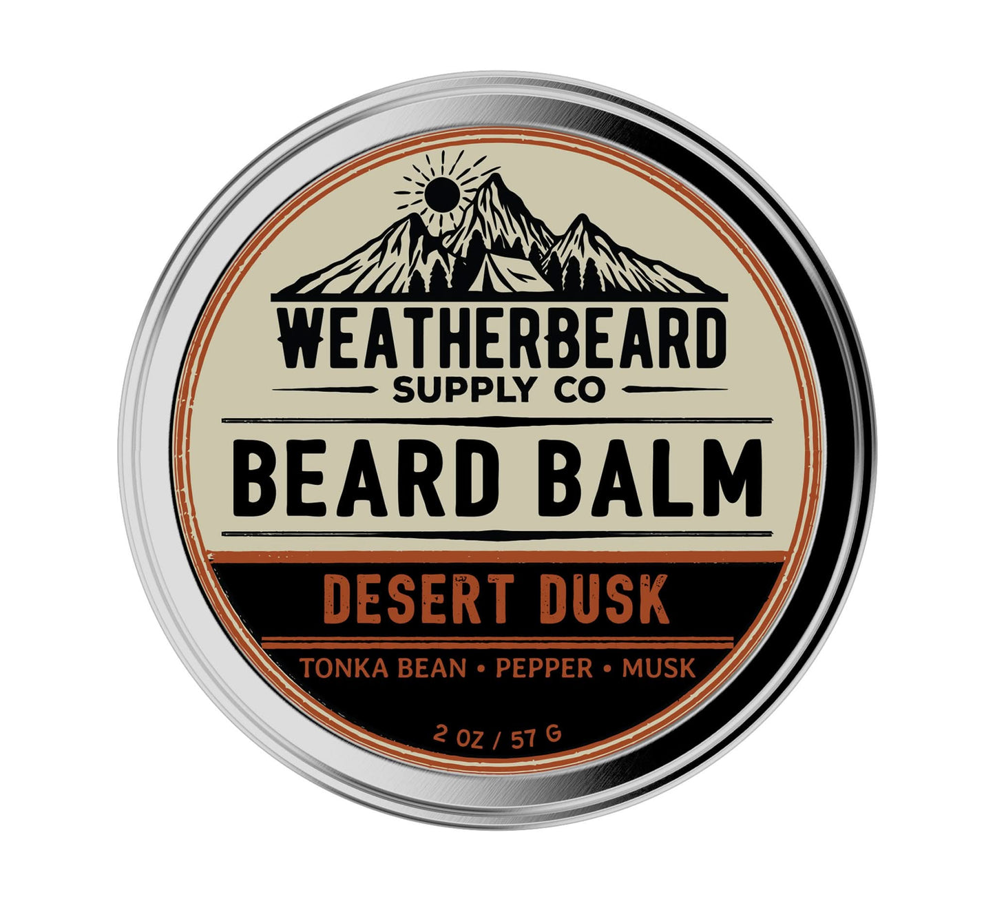 Desert Dusk Beard Balm - Tonka Bean, Pepper, Musk