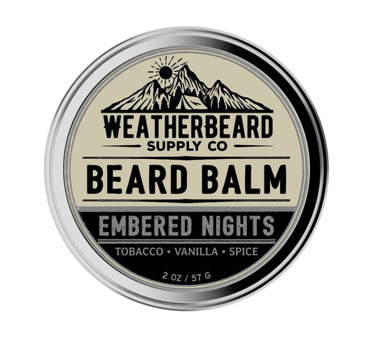 Embered Nights Beard Balm - Tobacco, Vanilla, Spice