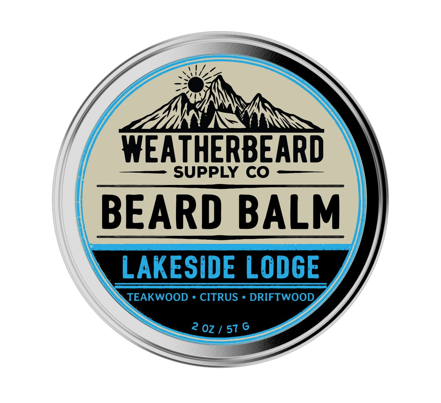 Lakeside Lodge Beard Balm - Teakwood, Citrus, Driftwood