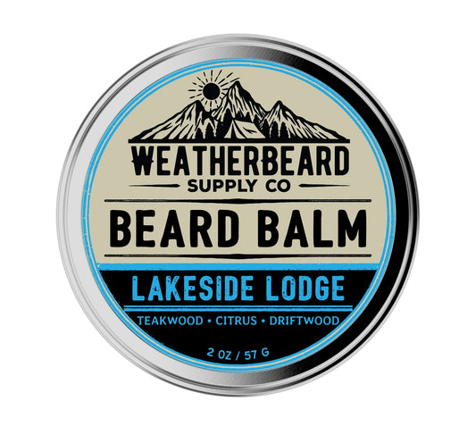 Lakeside Lodge Beard Balm - Teakwood, Citrus, Driftwood