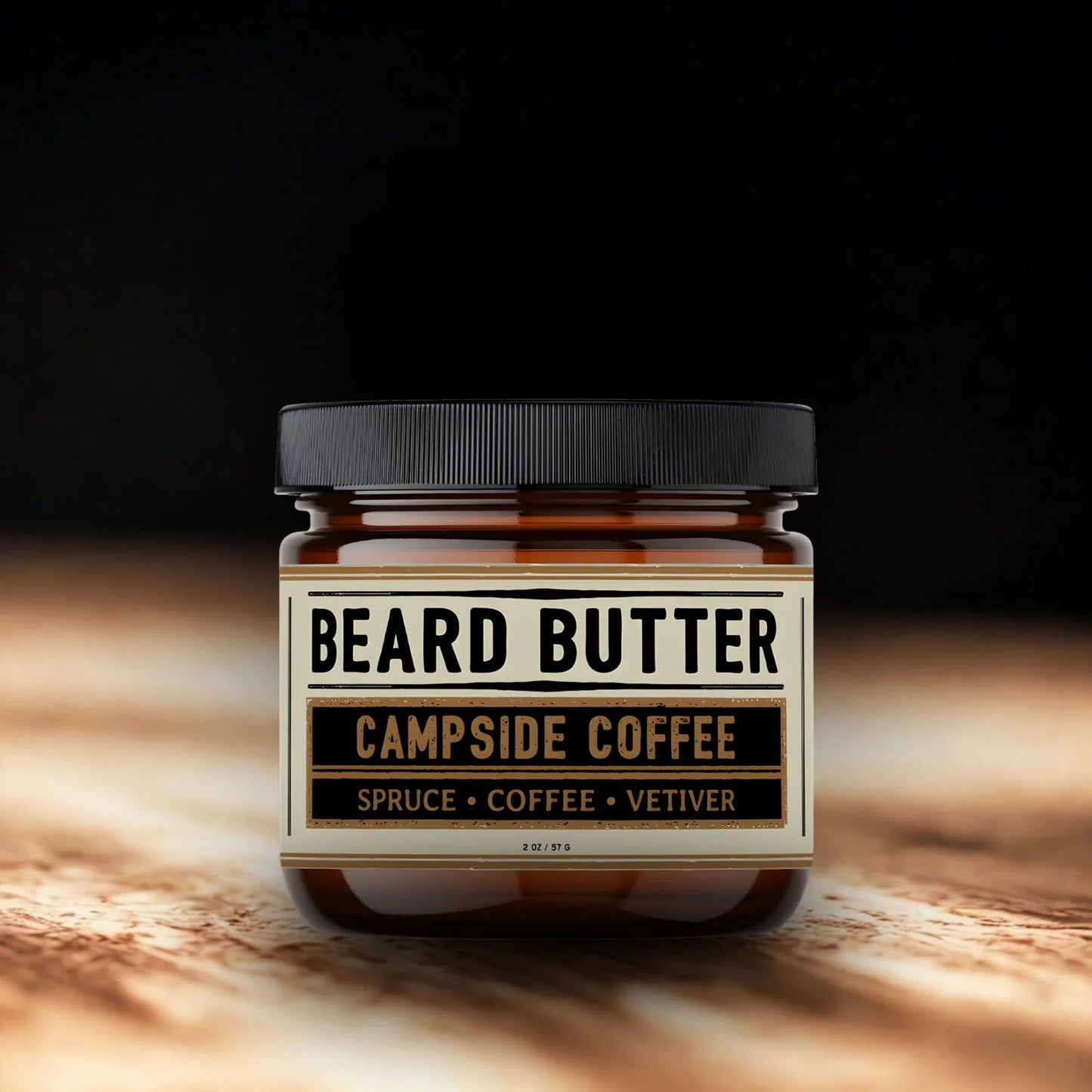 Campside Coffee Beard Butter - Spruce, Coffee, Vetiver
