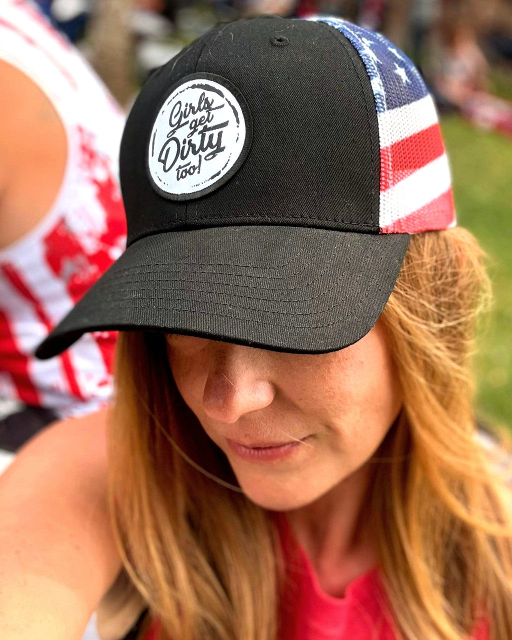 Stars & Stripes Trucker Hat