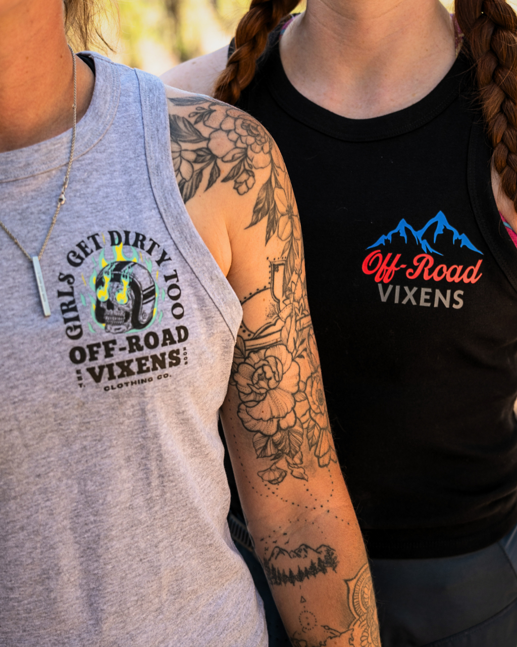 Moto Head Cropped Micro Rib Tank