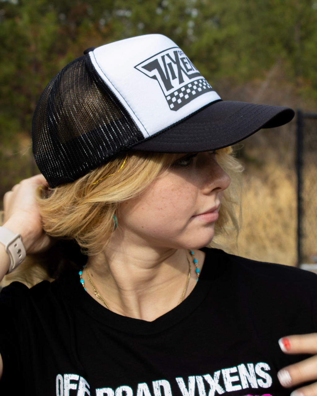 Off the Wall Foam Trucker - White/Black