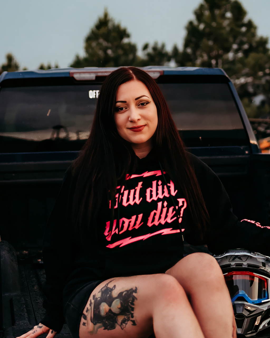 But Did you Die? Heavyweight Pullover Hoodie