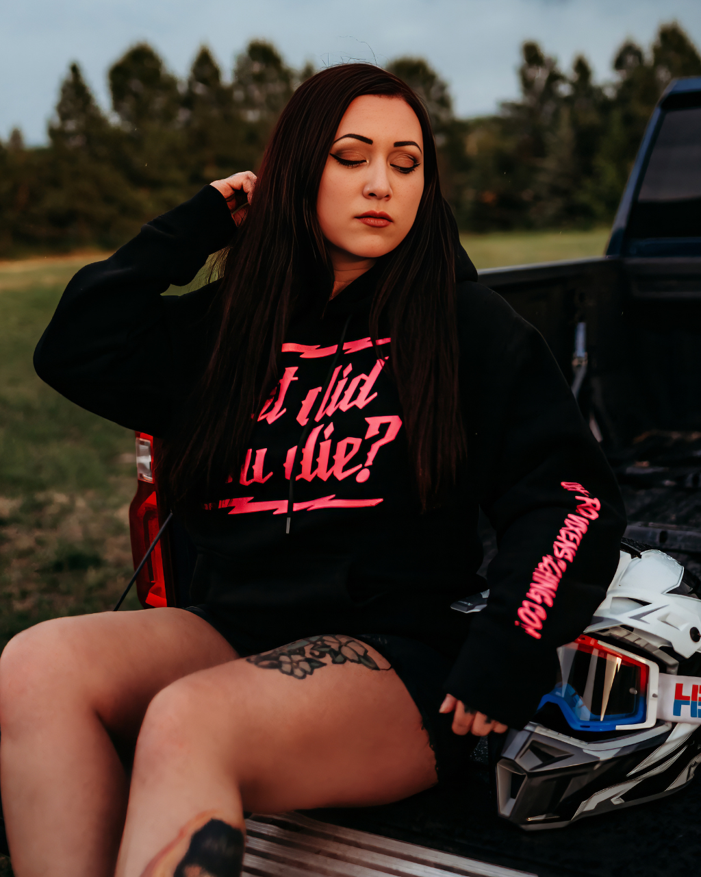 But Did you Die? Heavyweight Pullover Hoodie