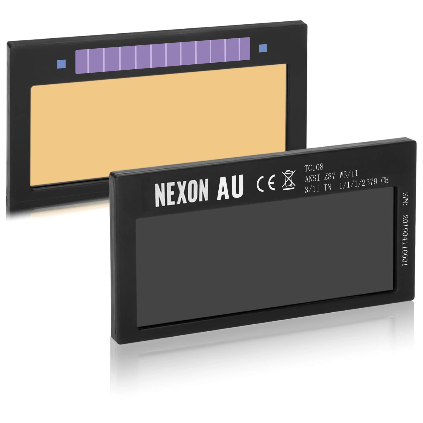 Nexon 2x4 X-Series Auto Darkening Adjustable Welding Lens X682