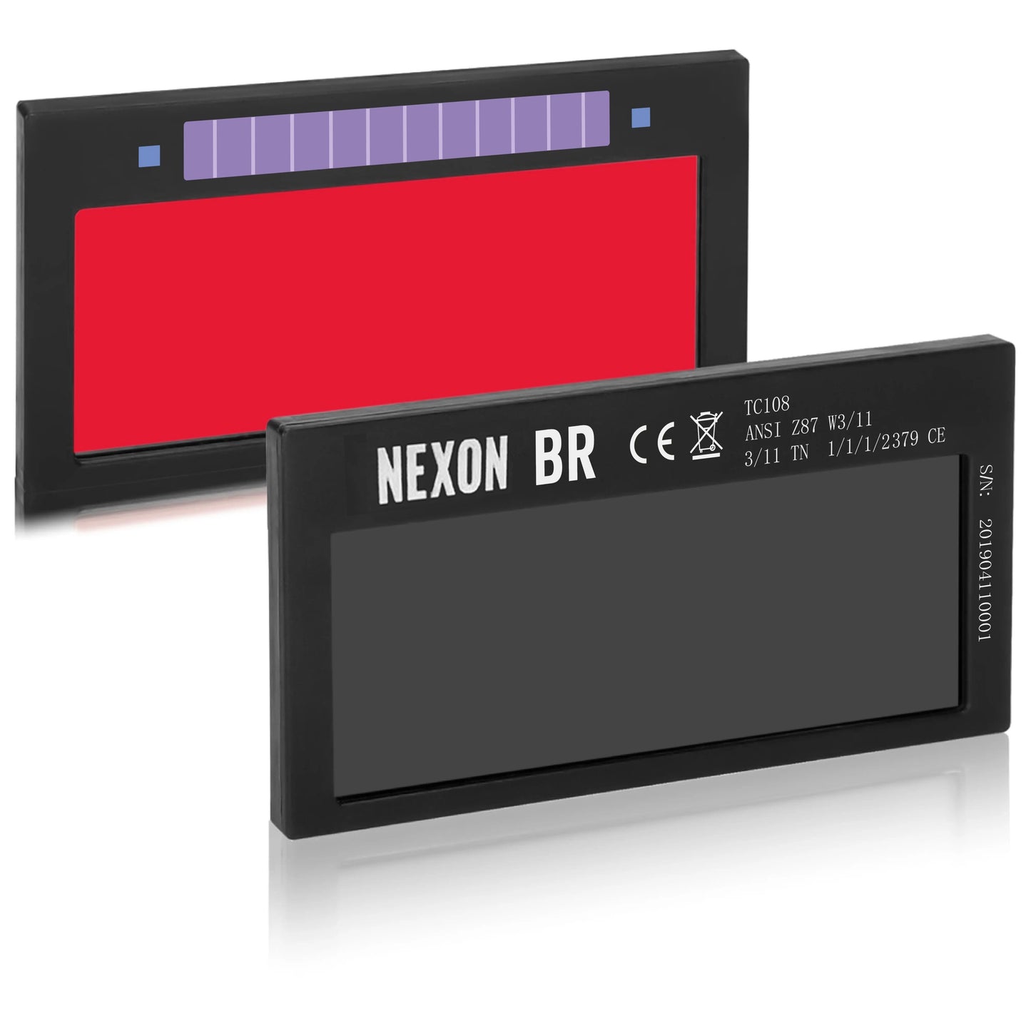 Nexon 2x4 X-Series Auto Darkening Adjustable Welding Lens X682