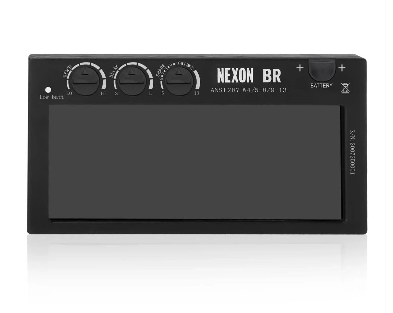 Nexon 2x4 R-Series Auto Darkening Fix Shade Welding Lens R682