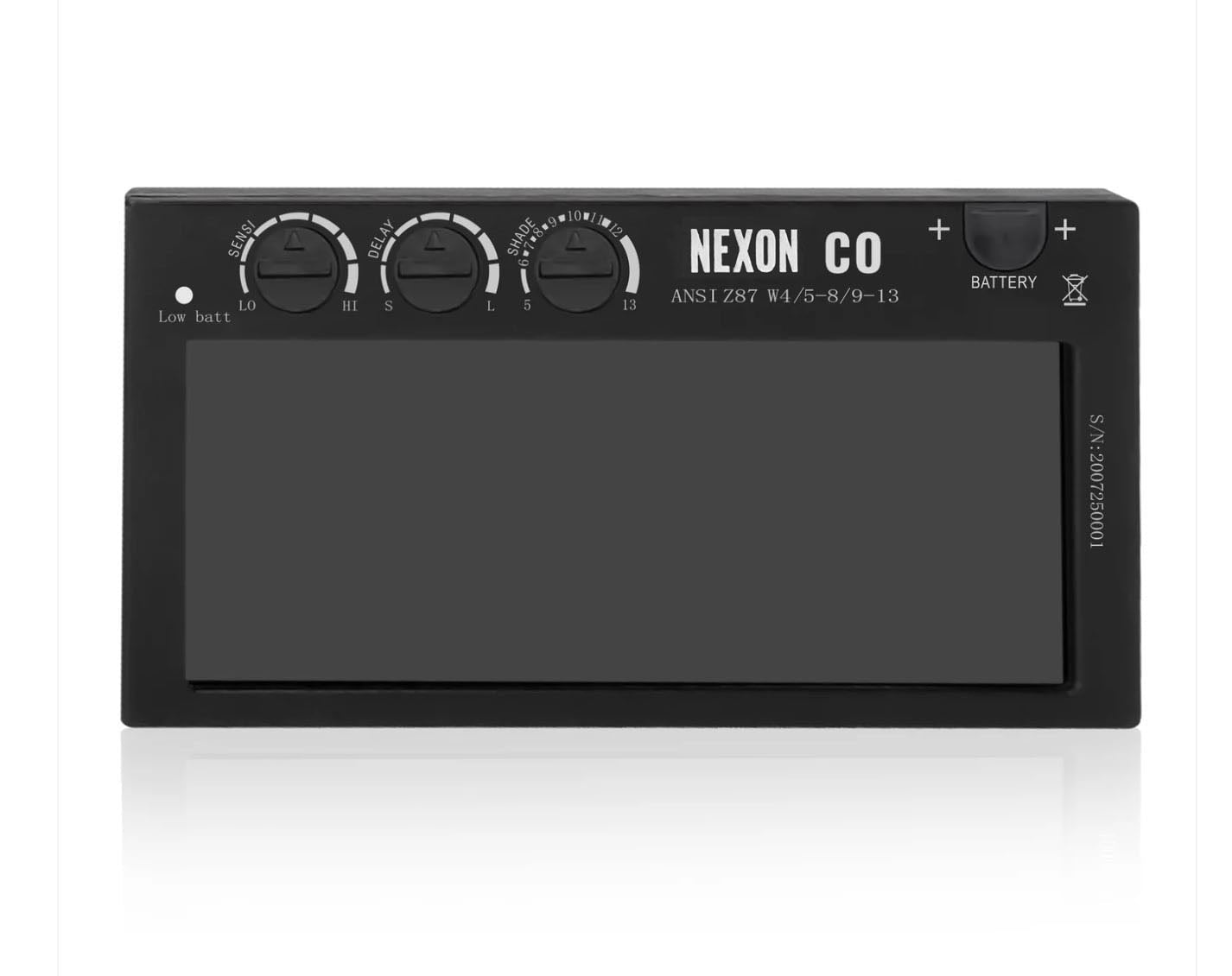 Nexon 2x4 R-Series Auto Darkening Fix Shade Welding Lens R682