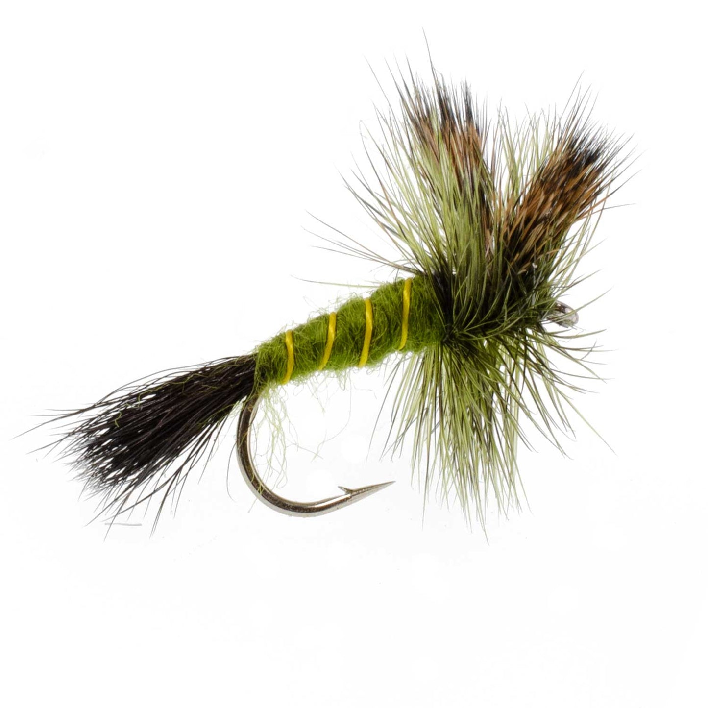 Western Green Drake Dry Fly - 6 Flies Size 10