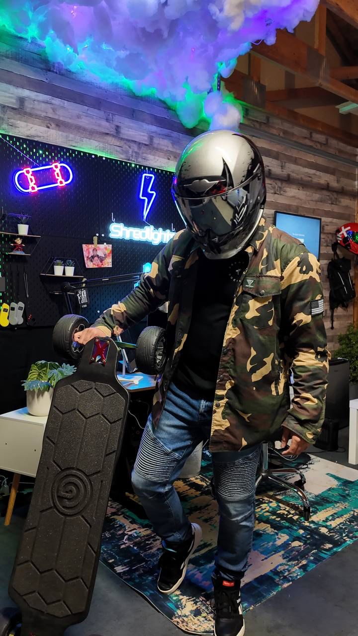 Protective Camouflage Shirt "Knight Hawk" - Dark Color with Pads