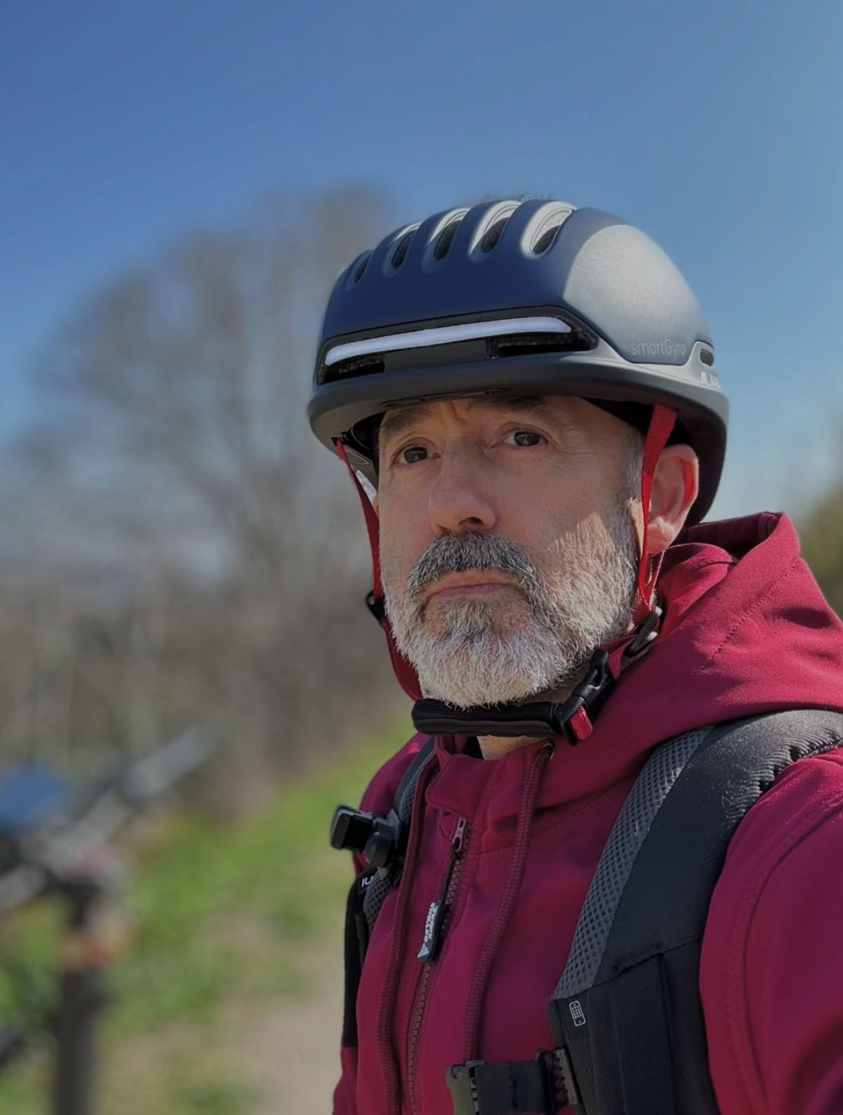 Protective SoftShell Unisex Hoodie - Red Maroon Matte with Pads