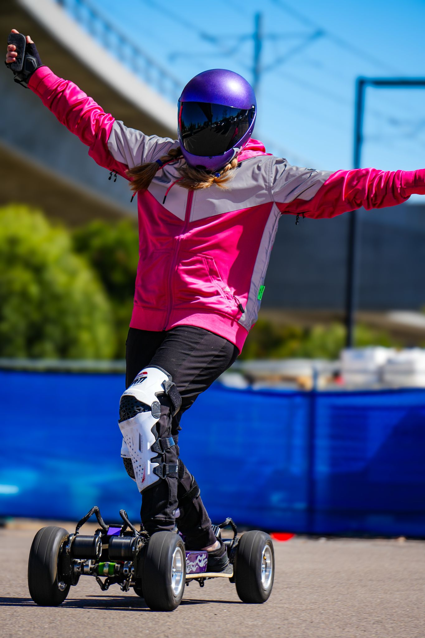 Ultra Reflective Hoodie Pink Eclipse