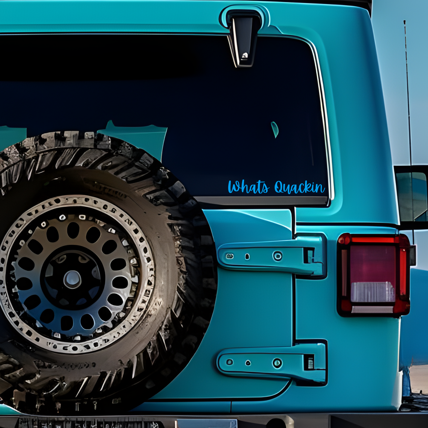 Whats Quackin Decal