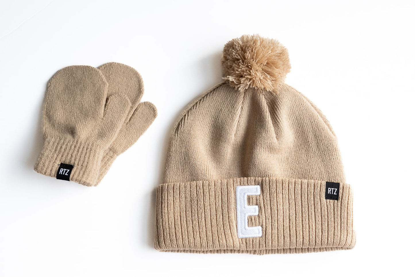 Letter Pom Pom Hat