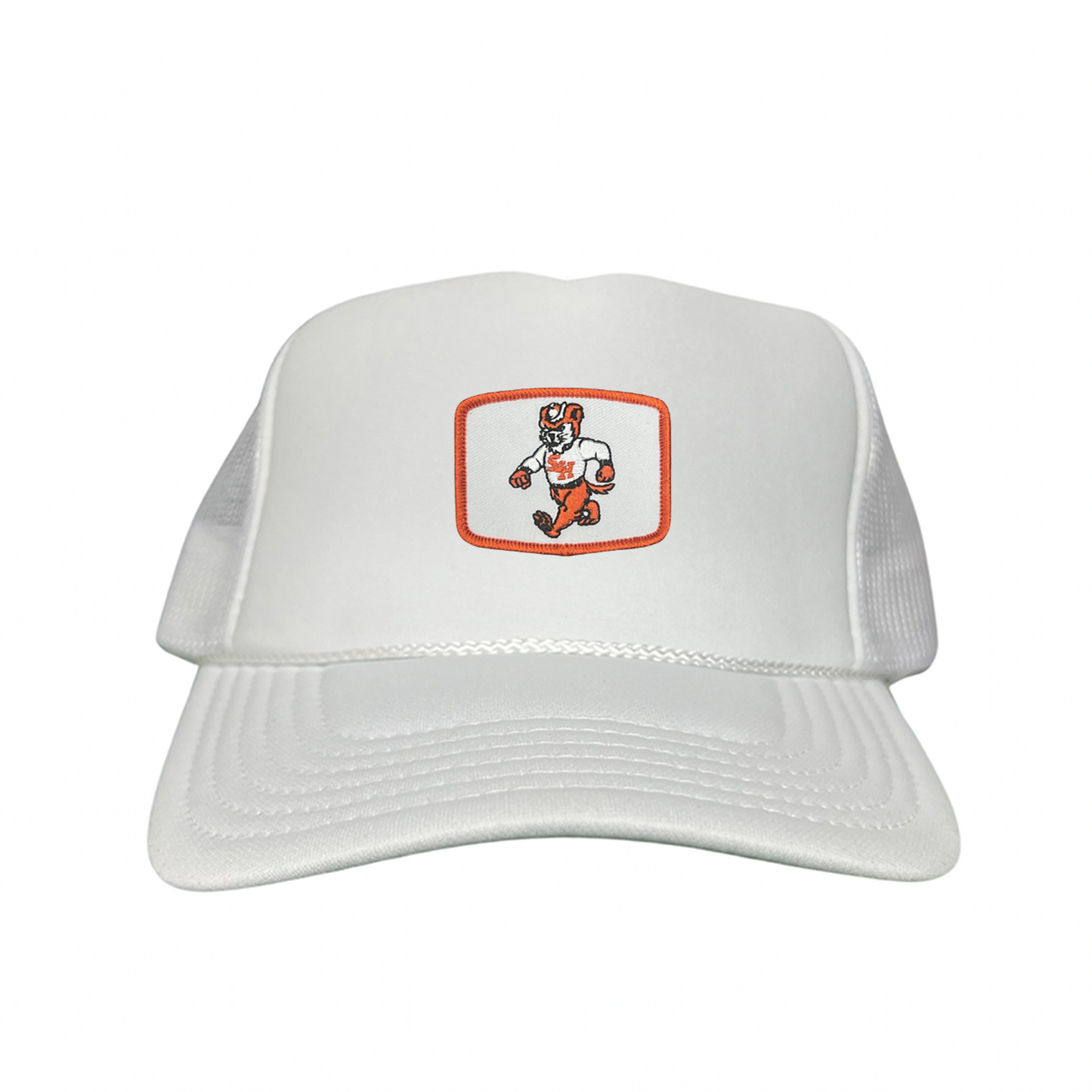 Sam Houston  Walking Sammy Bearkat / Limited Edition Silver Hat / 162 / Mesh Snap Back / SHSU010