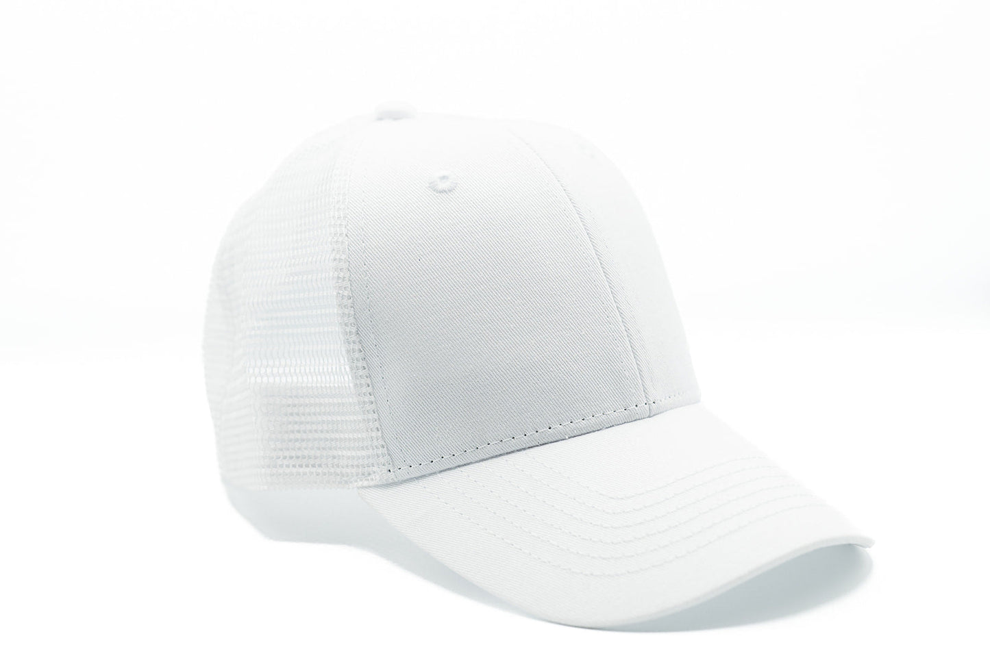 White Letter Snapback Hat